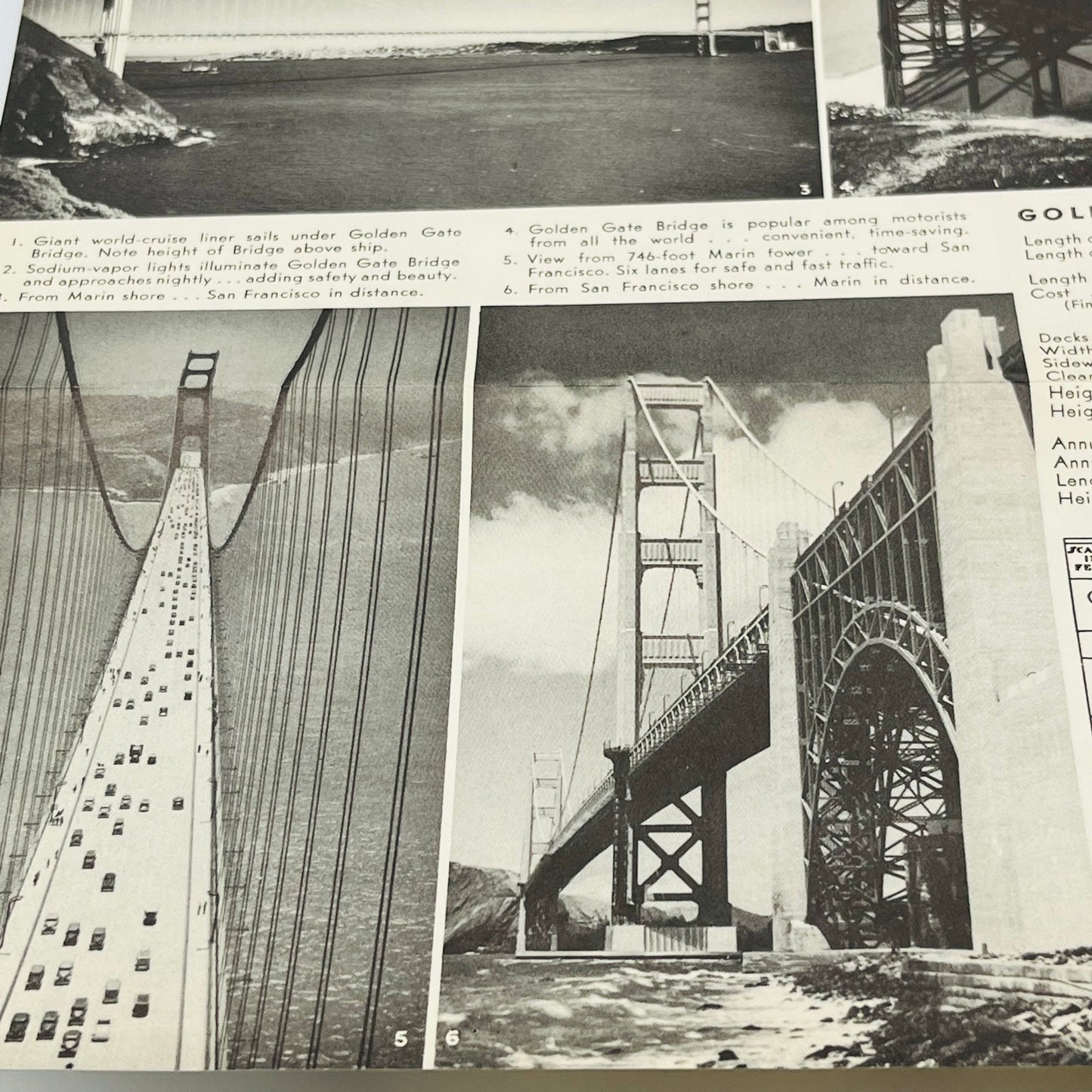 1939 SAN FRANCISCO TOURIST SIGHTSEEING MAP PAMPHLET WORLD’S FAIR GOLDEN GATE A1