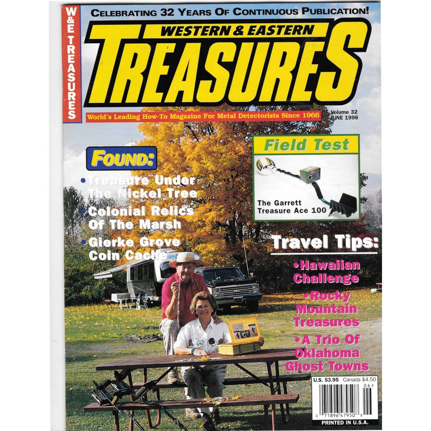 Western & Eastern Treasures Magazine - Treasure Hunting June 1998 M6