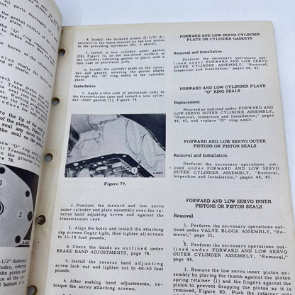 1954 IH SHOP TALKS Automatic Transmission Truck Servicemen CTS-1173 TF8-2