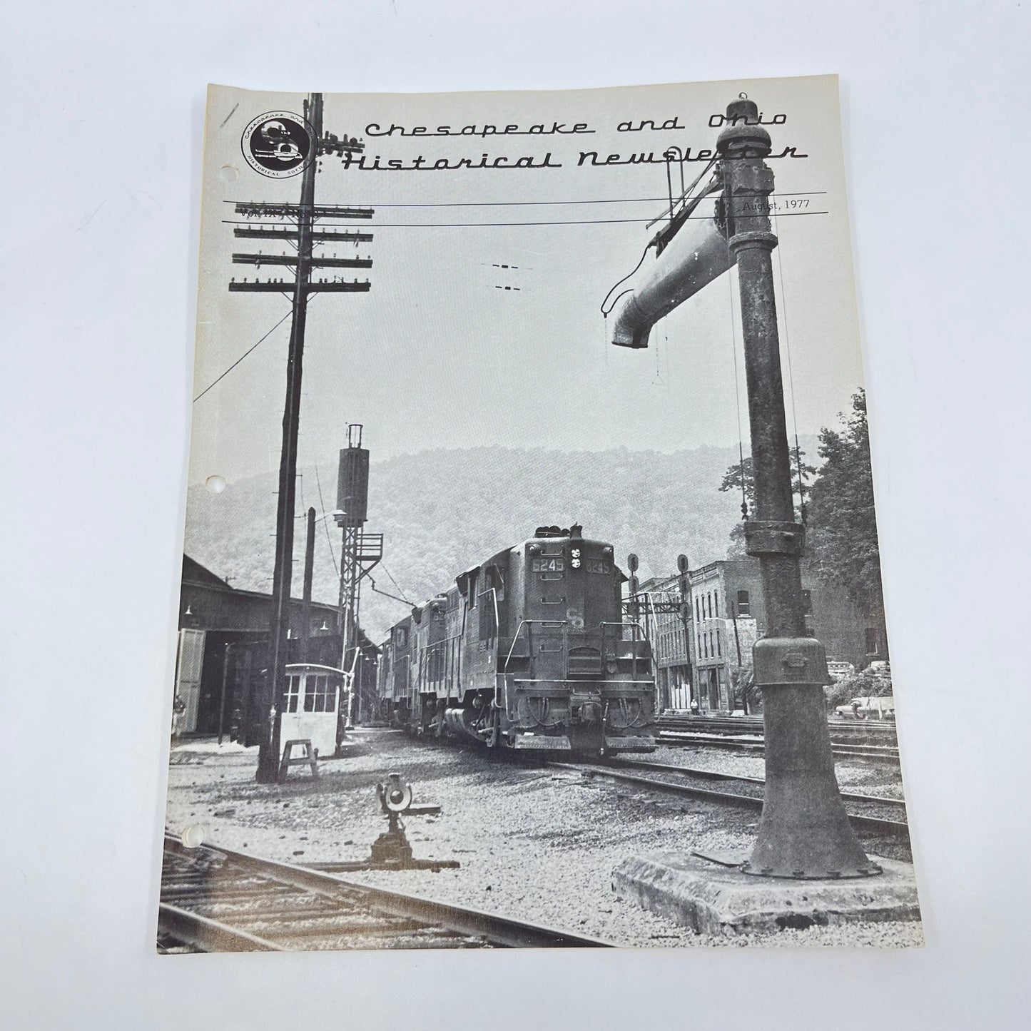 1977 Aug Chesapeake and Ohio Historical Newsletter C&O RR Thomas Dixon WV M1-2