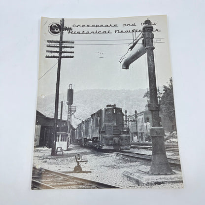 1977 Aug Chesapeake and Ohio Historical Newsletter C&O RR Thomas Dixon WV M1-2
