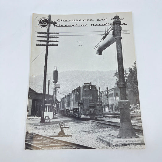 1977 Aug Chesapeake and Ohio Historical Newsletter C&O RR Thomas Dixon WV M1-2