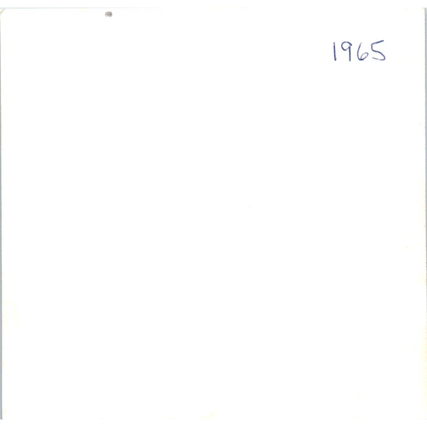 1965 Photograph Little Girl With Christmas Tree and Presents 5" SE5