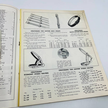 1962 Creutzburg Catalog Livestock Supplies Farm Equipment Malvern PA FL2