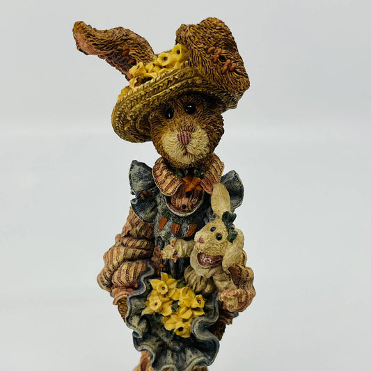 Boyds Bears Figurine 2847 Prudence Daffodils Spring Easter Rabbit Bunny TB9