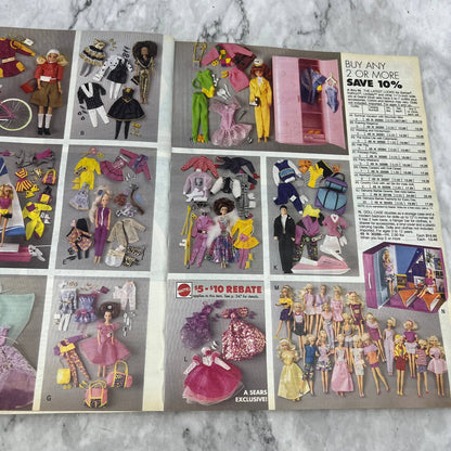 Sears Wish Book 1992 Christmas Catalog Barbie, Star Wars, Lego Nintendo S4