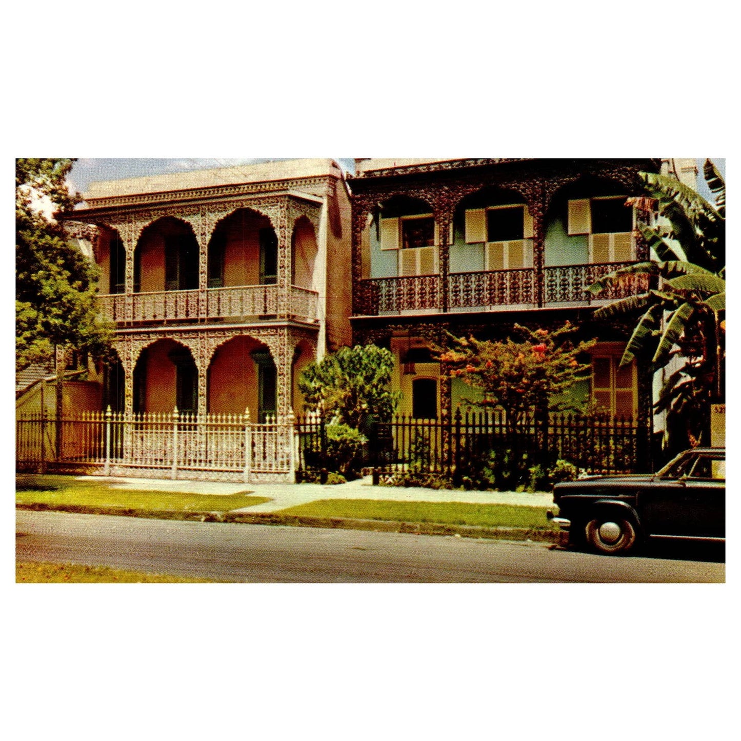 Vintage Postcard - Vieux Carre New Orleans Residence TJ7-1