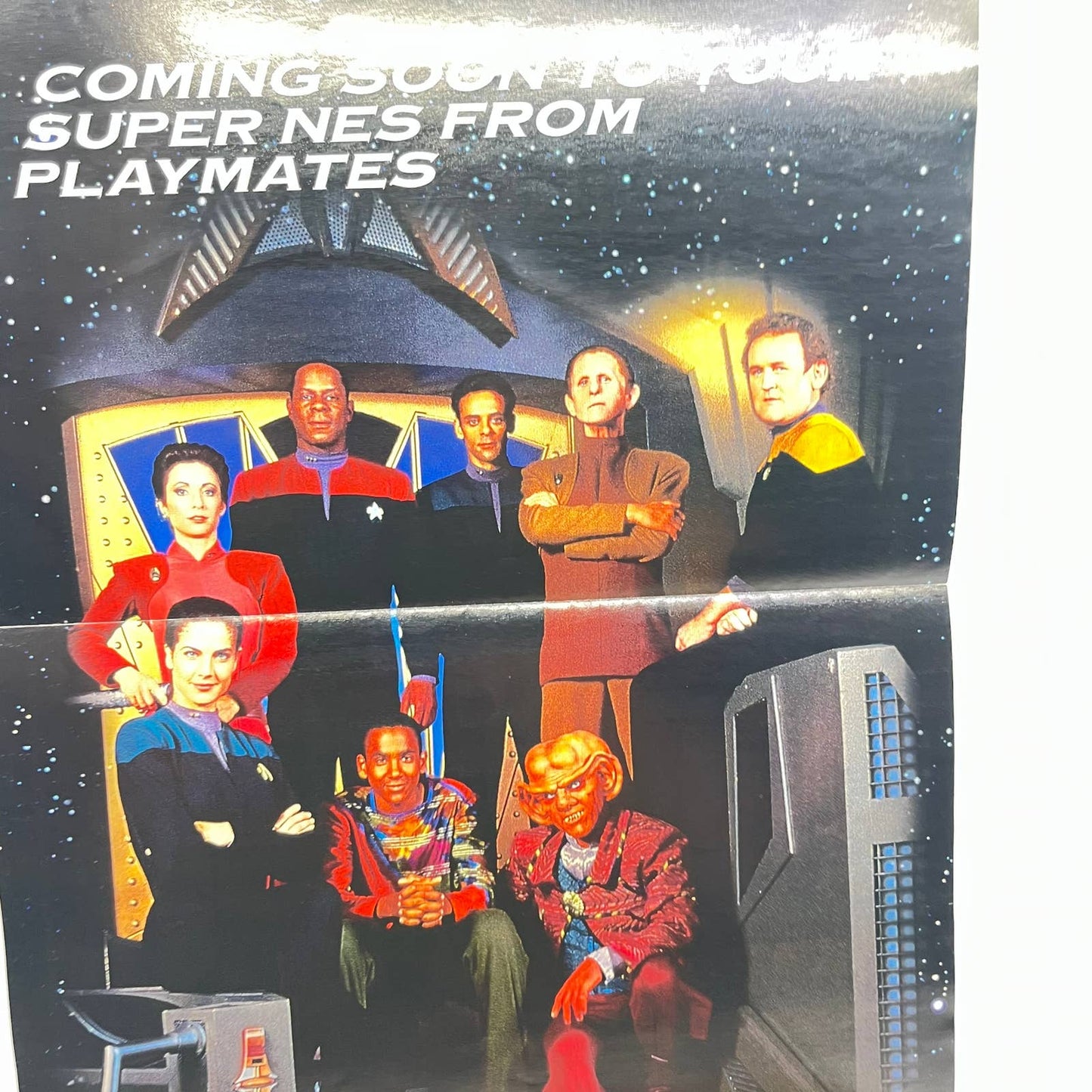 Nintendo Power Vol 70 NBA Jam TE Star Trek Deep Space Nine Poster TE9