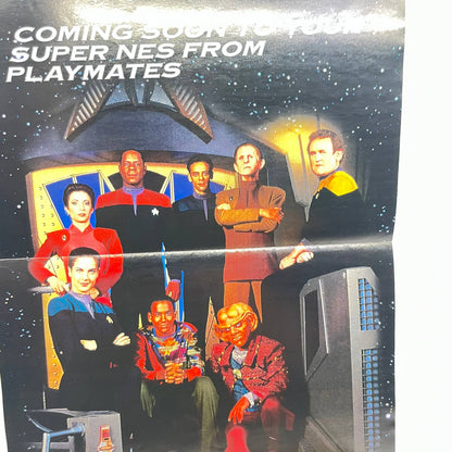 Nintendo Power Vol 70 NBA Jam TE Star Trek Deep Space Nine Poster TE9