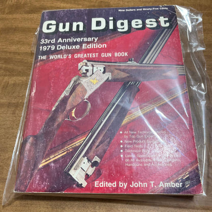 1979 Gun Digest Book Special Deluxe Edition John T. Amber