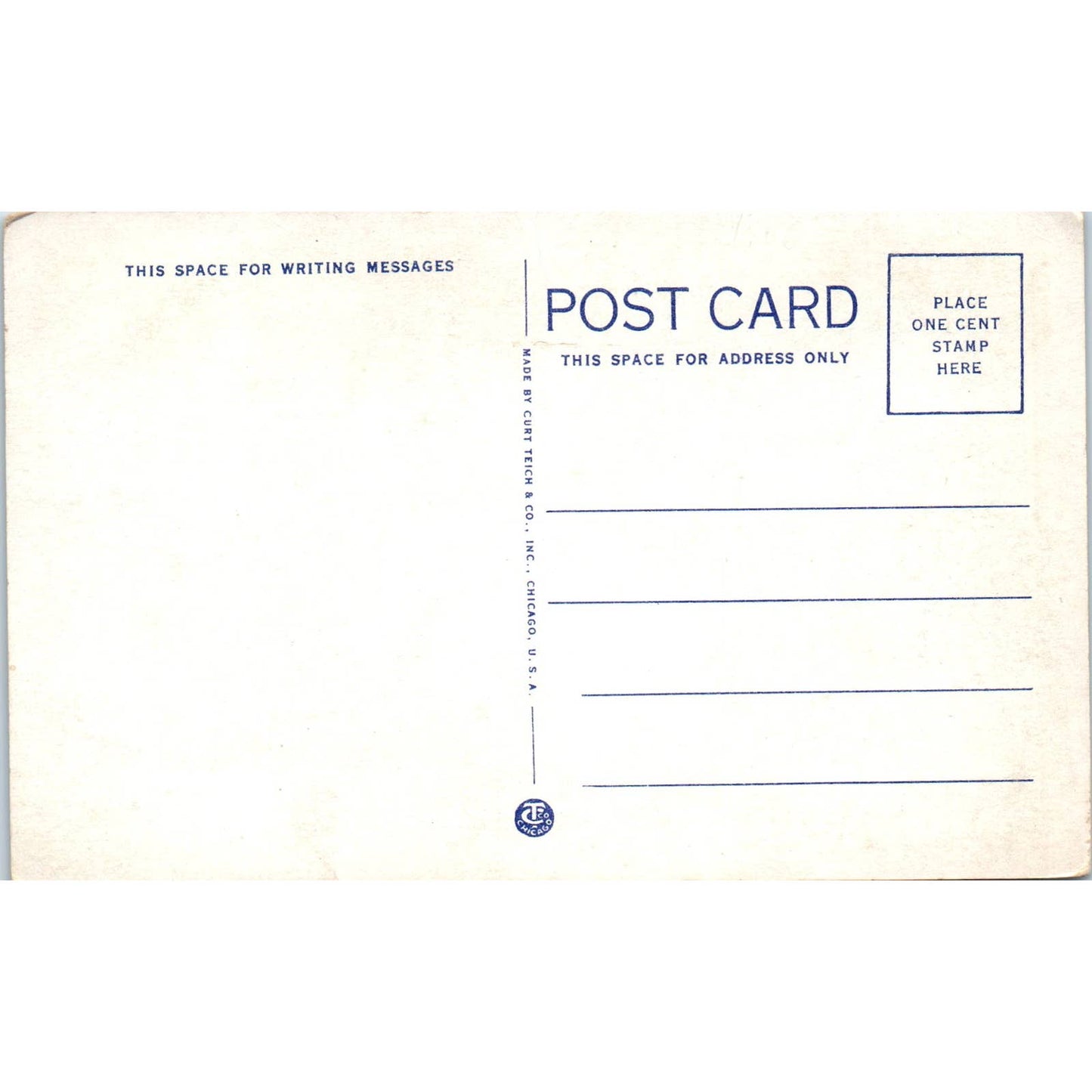 Vintage Postcard Coudersport Consistory AASR PA TD9-P1