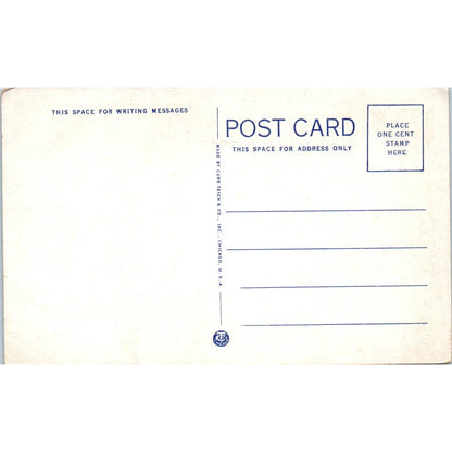 Vintage Postcard Coudersport Consistory AASR PA TD9-P1