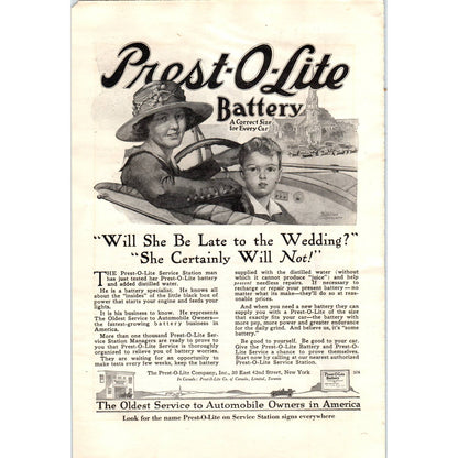 c1920 Harper's Magazine Ad - Paige Linwood Six-39 Automobile Detroit MI EA3
