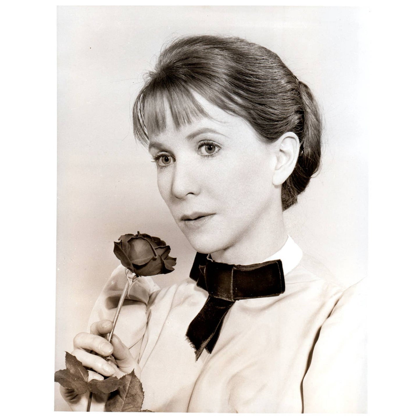 c1960 Press Photo Julie Harris Family Classics The Heiress CBS TJ7-2