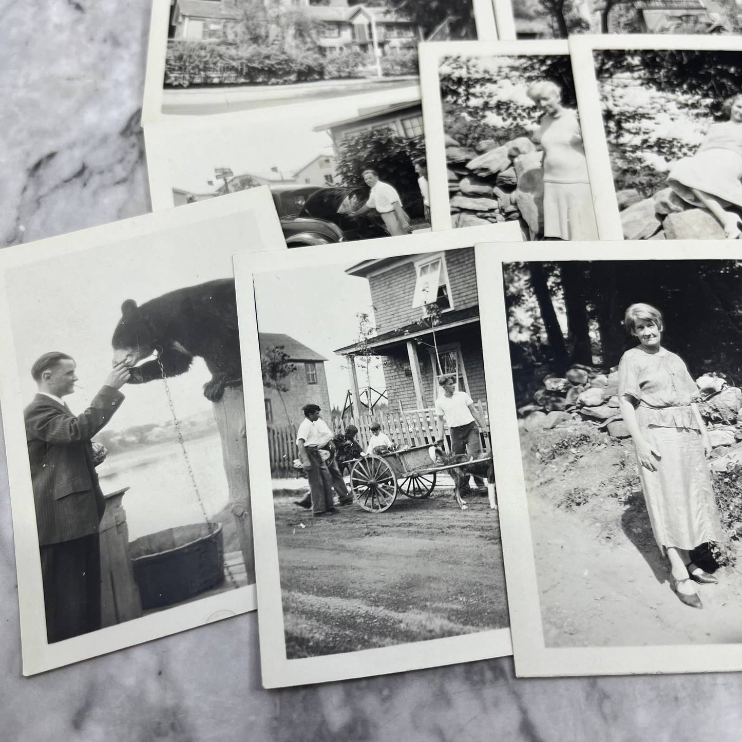 1932 Collection of Photos & Negatives East Coast Vacation Views TJ9-PG6