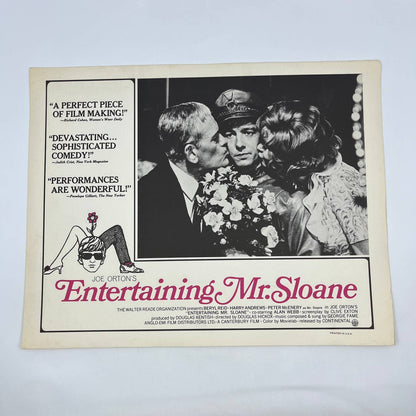 1970 Entertaining Mr. Sloane Lobby Card Harry Andrews Peter McEnery FL4