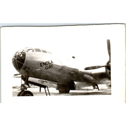 Vintage WWII Photograph of the Enola Gay B-29 Superfortress Bomber EA3