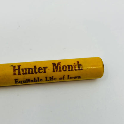 Bullet Pencil 1938 Hunter Month Equitable Life of Iowa Insurance SB3