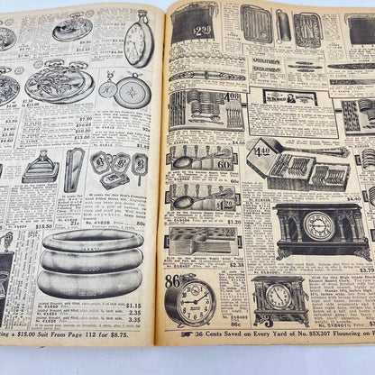 RARE Sears 1914 Bargain Supplement Catalog Sears Roebuck  Coverless TF7