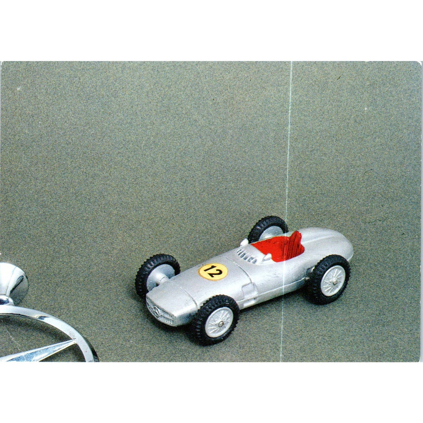 Mercedes Mercury (I) N 55 French Toy Race Car Original Postcard TK1-P18