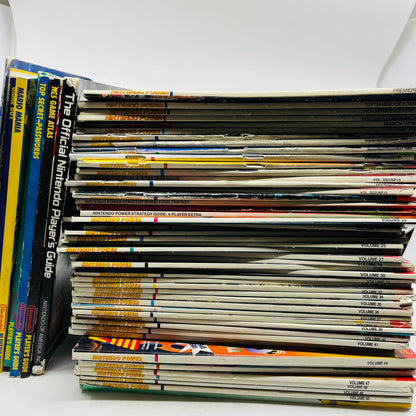 Nintendo Power Magazine Collection 1-51 w/ ALL Inserts Posters & Strategy Guides