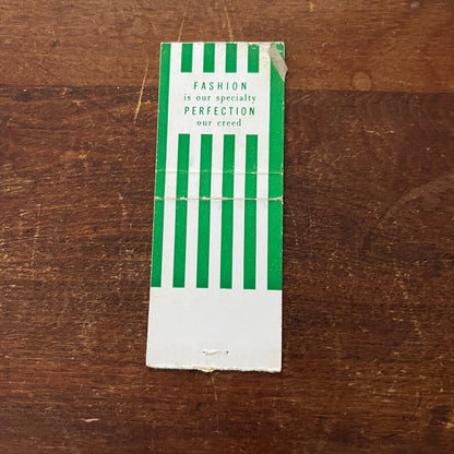 Harzfeld's Petticoat Lane Kansas City MO Advertising Matchbook Cover MM11-4
