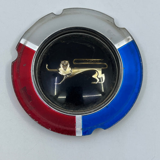 Vintage 1950s Ford Hubcab Center Sunray Design Lion SE9