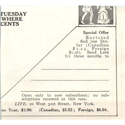 c1920 Harper's Magazine Ad - Rowe's Hammock Gloucester E.L. Rowe & Son EA3