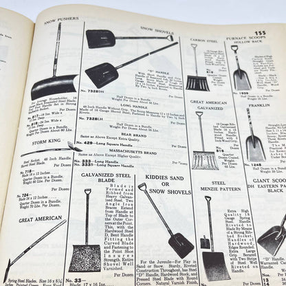 1920s Kauffman Bros. Wholesale Hardware Catalog Hardcover Over 40,000 Items TF8