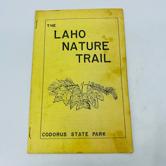 Vintage Laho Nature Trail Brochure Guide Codorus State Park Hanover PA BA2