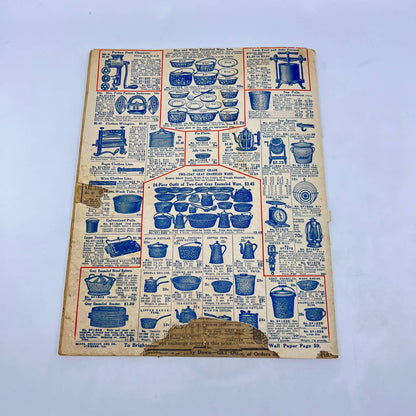 RARE Sears 1913 Jan/Feb White Goods Sale Catalog Sears Roebuck TF7