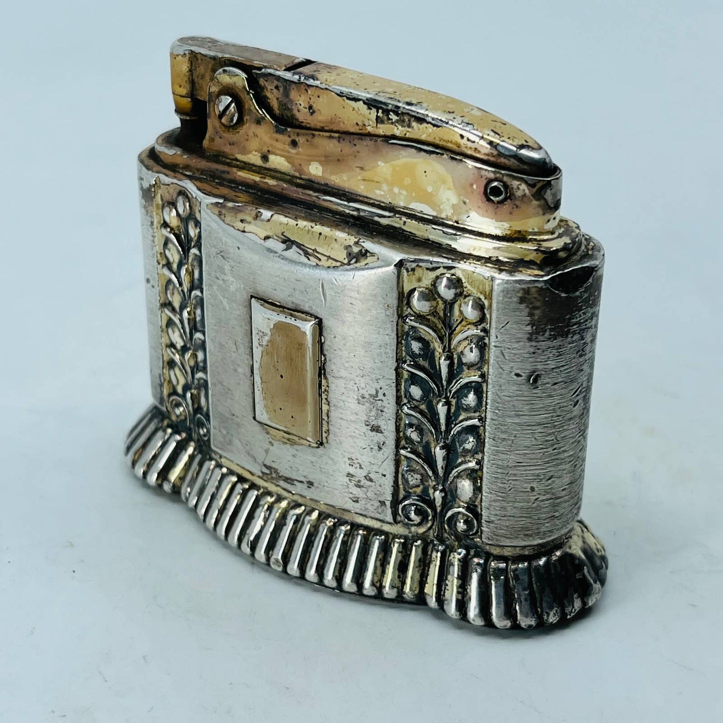 Vintage Ronson "Diana" Silverplate Table Lighter SA6