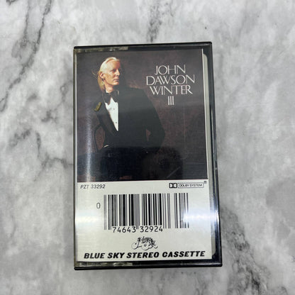John Dawson Winter III Blue Sky Cassette Tape TC7-51