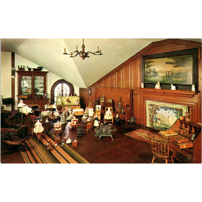 Children's Attic Dolls New Hampshire State Society DAR Original Postcard PB6