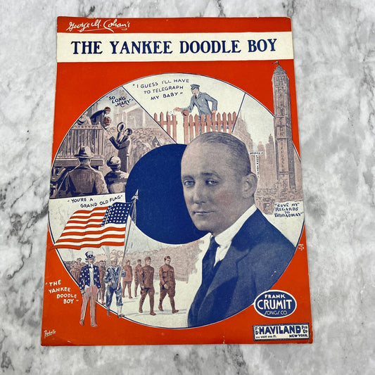The Yankee Doodle Boy George M. Cohan 1931 Sheet Music TK2-SM3