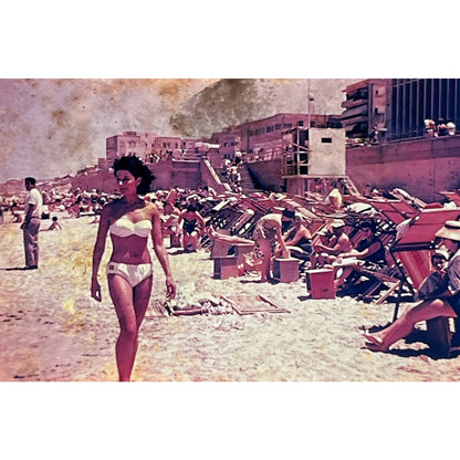 1960s Israel Holy Land in Color Tel Aviv Set of 6 2x2 Slides TK2-S2-7