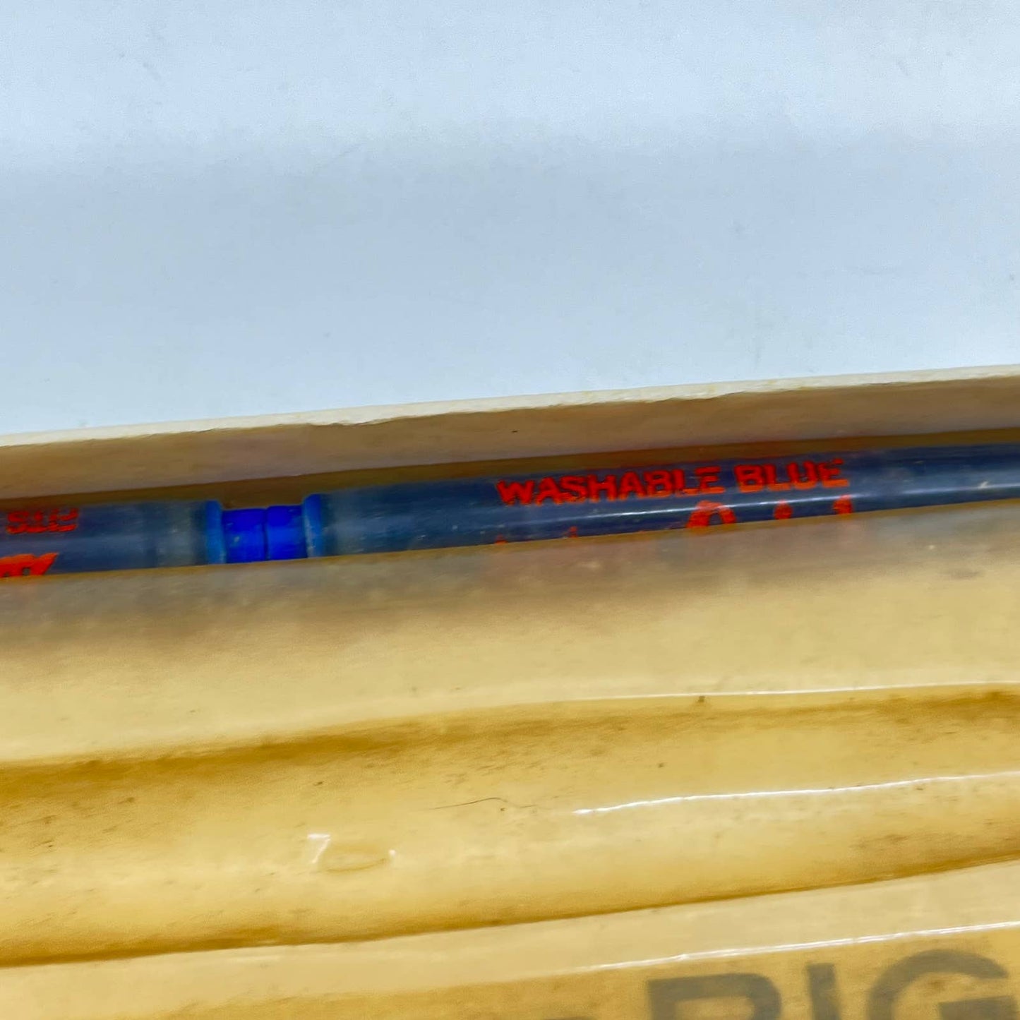 Vintage 1960s Eversharp Big E Cartridge Pen BOX w/ 2 Refill Cartridge TF4