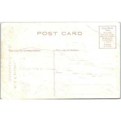 U.S. Capitol Embossed Gilt Washington D.C. Original Postcard P1-16
