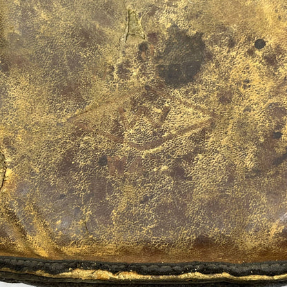 c1920 Single Web Strap Diamond W47 Leather Oil Treated Baseball Glove TJ8