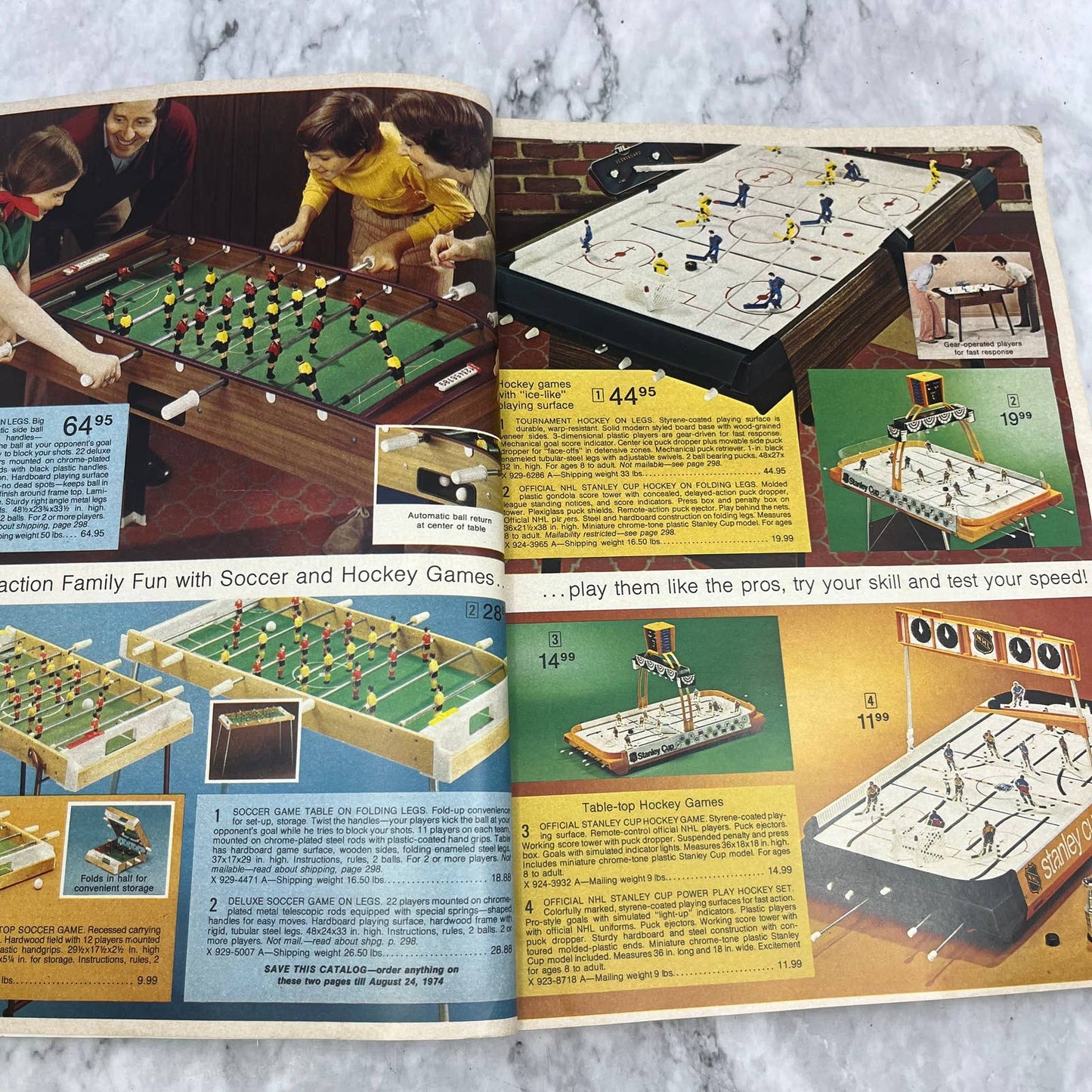 1973 JC Penny Christmas Wish Book Catalog - Great Vintage Toys & Gifts S1