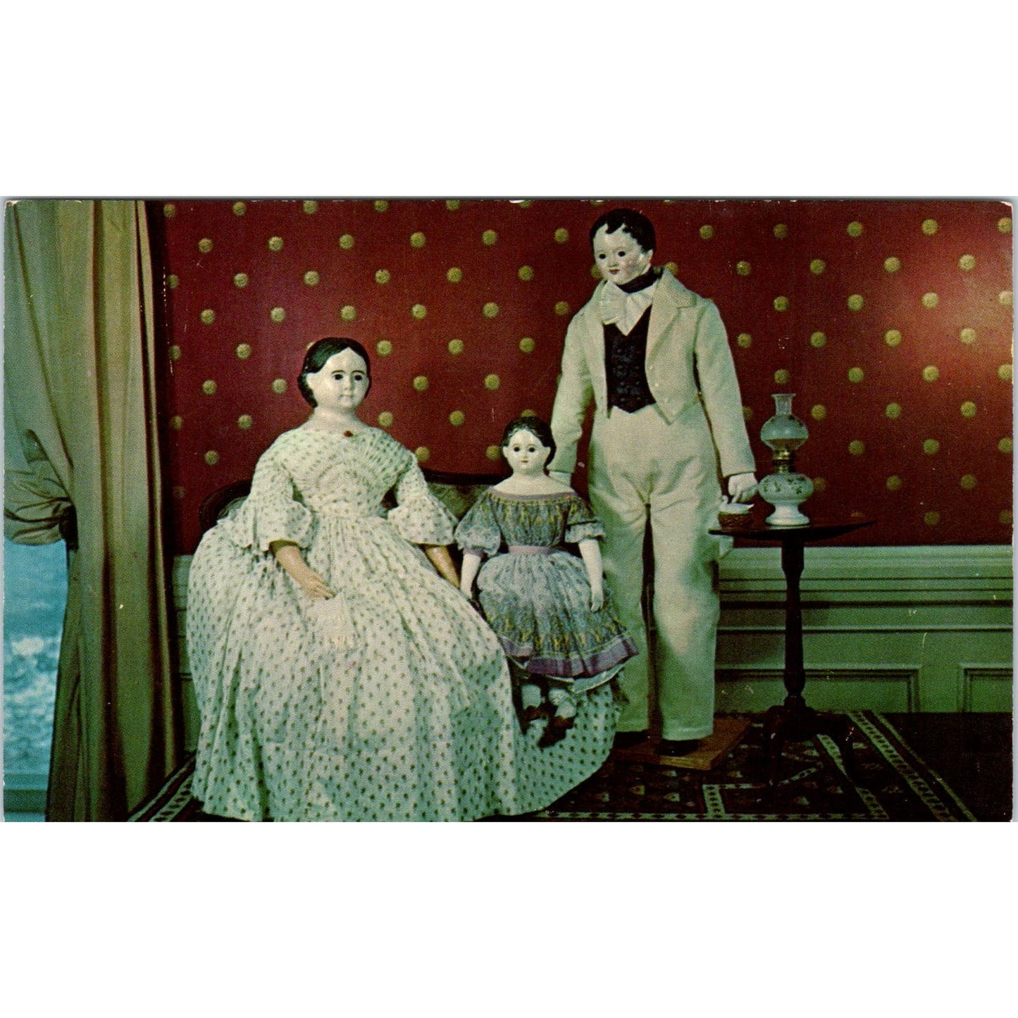 Museum of Old Dolls & Toys Marie R. McCollom Brattleboro Original Postcard PB6