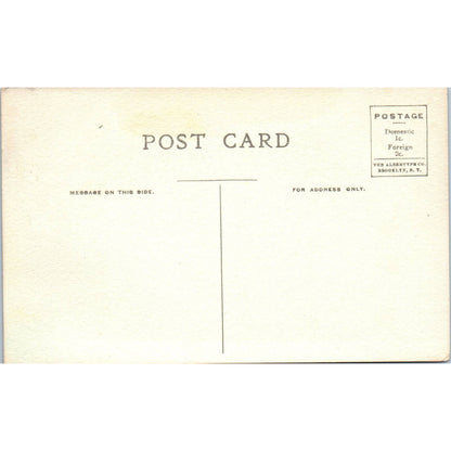 Antique Postcard Christmas Bells 1st Presbyterian Church Ada OH TD8-O2