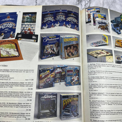 1986 JC Penny Christmas Wish Book Catalog - Great Vintage Toys & Gifts S1