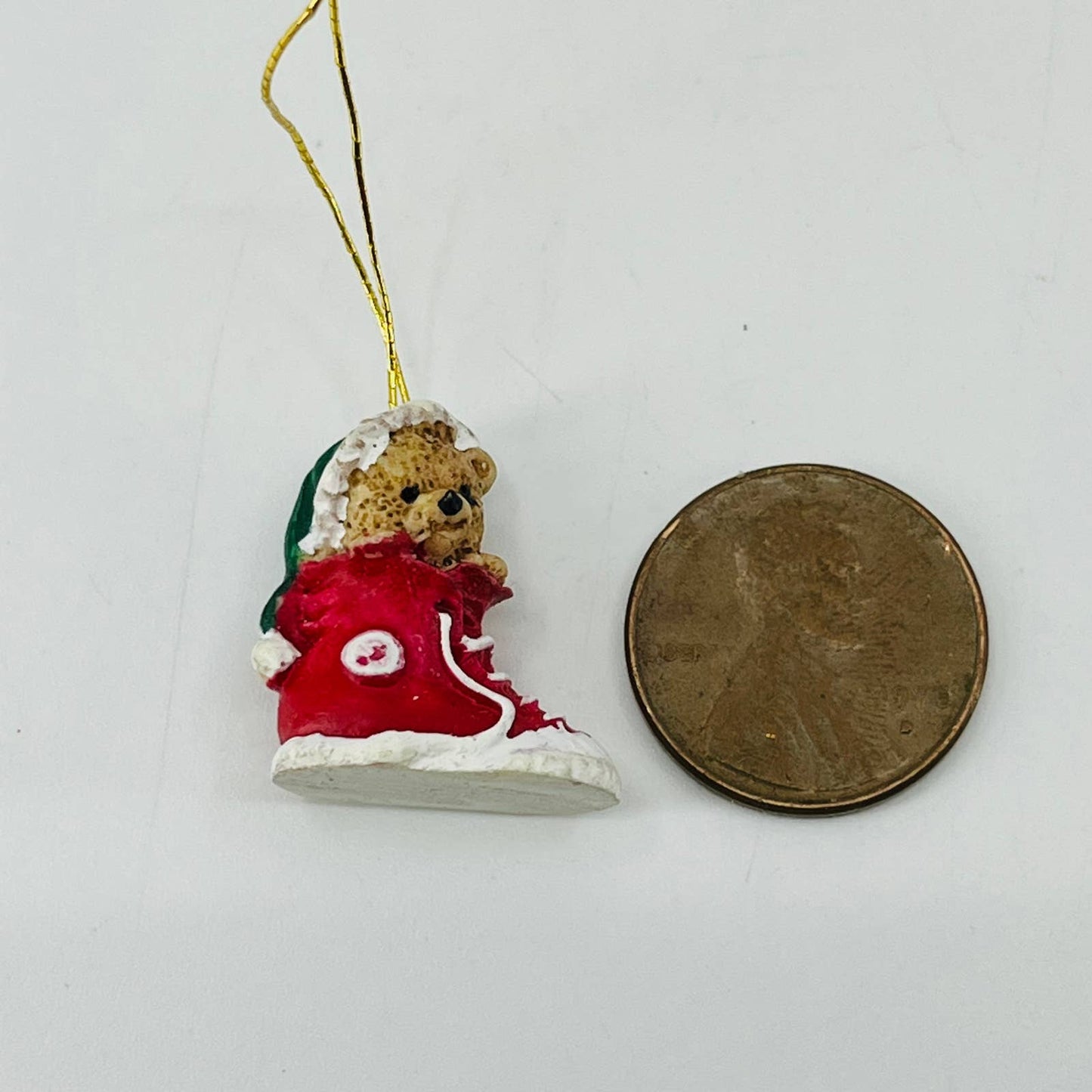 Toyland Christmas Ornaments Set Of 18 Hand Painted Mini 1" Ornaments in Box TD2