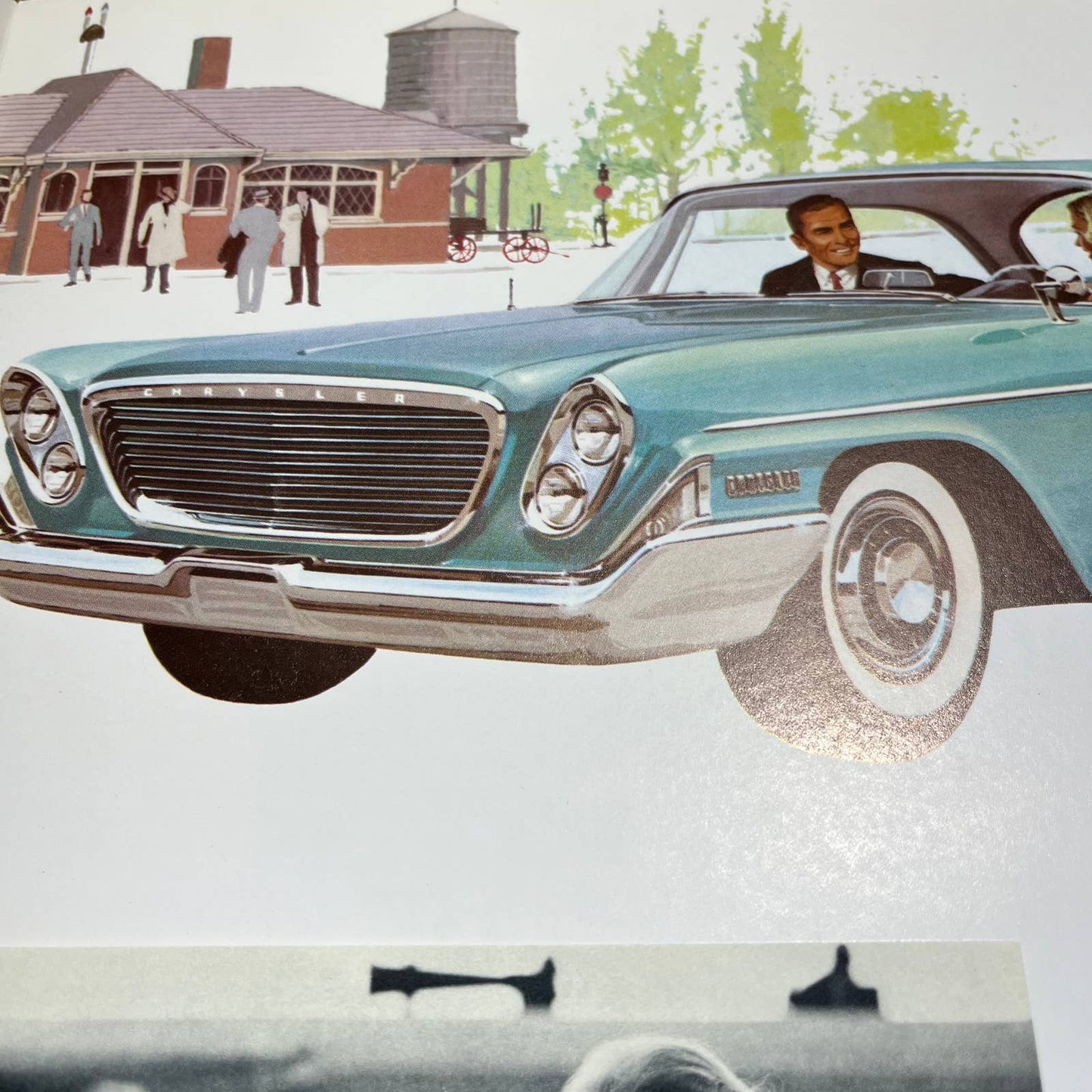 1961 Chrysler Full Color Deluxe Sales Brochure Newport Windsor New Yorker 300 B4