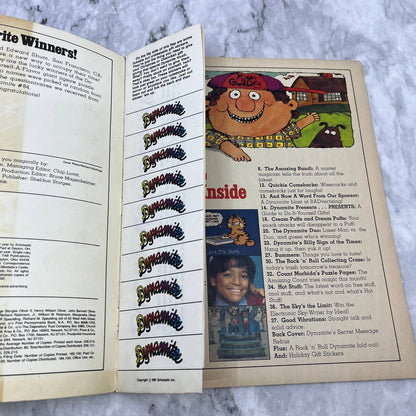 Amazing Randi magician Facts of Life Garfield DYNAMITE 1981 Nov Magazine TJ4