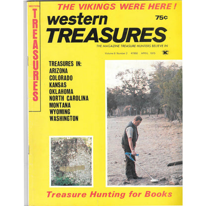 Western Treasures and Eastern Treasures Magazine Metal Detecting April 1975 M3