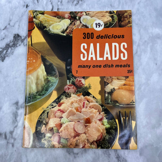 1970 Culinary Arts Institute Cookbook 300 delicious salads one dish meals TJ4