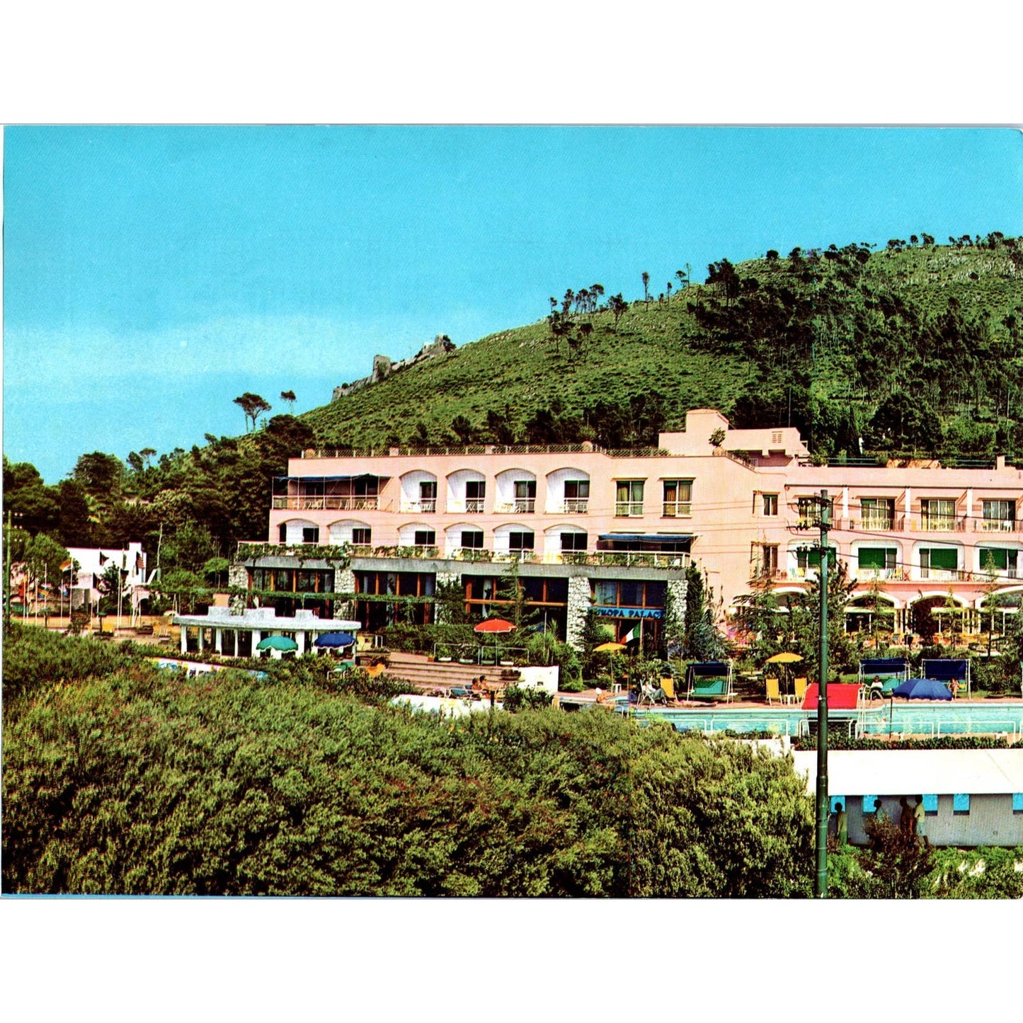 1960s Europa Palace Hotel - Capri Travel Brochure SE3