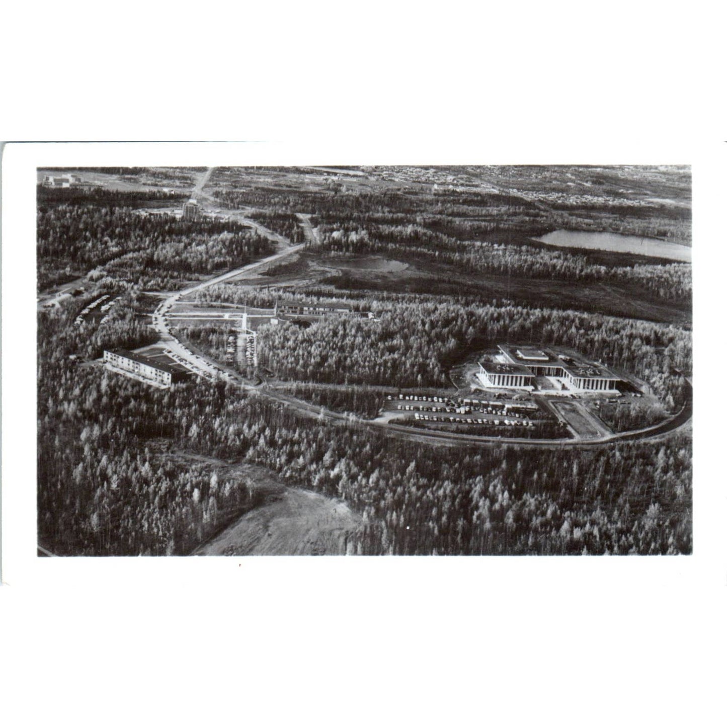 Anchorage Alaska Methodist University Campus Original Postcard TK1-P12